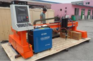 Chapa de Aço inoxidável De Corte Automático de Pórtico CNC <span class=keywords><strong>Plasma</strong></span> Máquinas de Corte