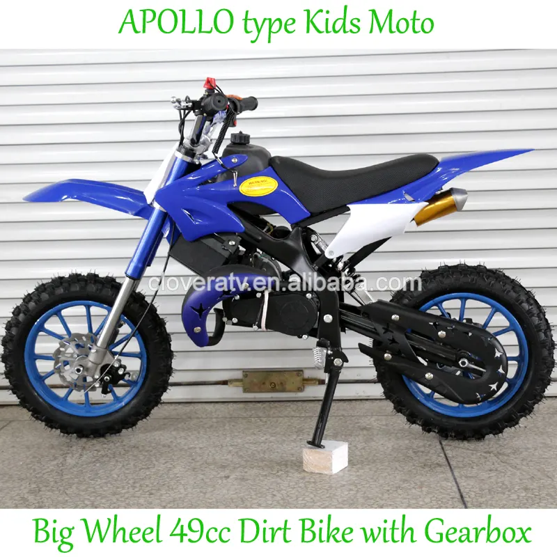 Moto à essence pour enfants 49CC Mini Dirt Bike Cross Motor