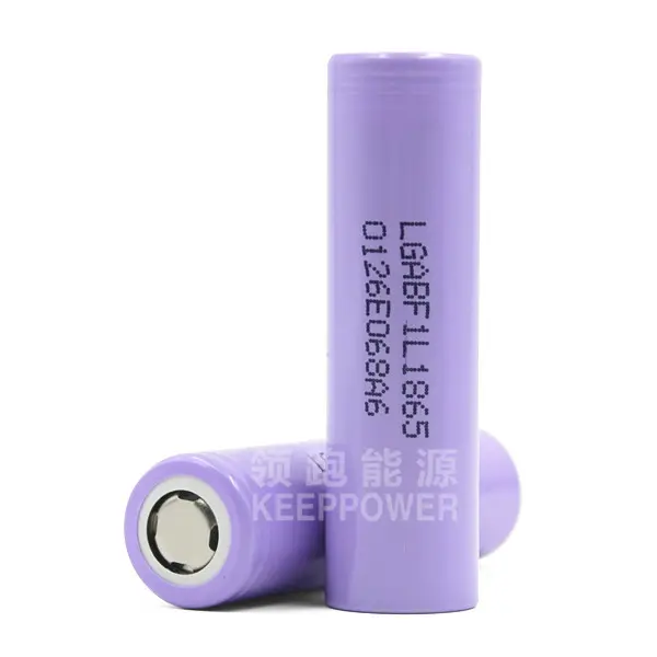 18650 3350mAh - High capacity Li-ion rechargeable battery INR18650F1L