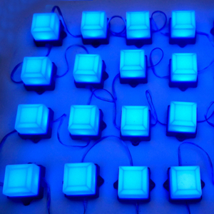RGB bunte DMX 512 SD card control Platz LED Pixel Punkt Dot Licht