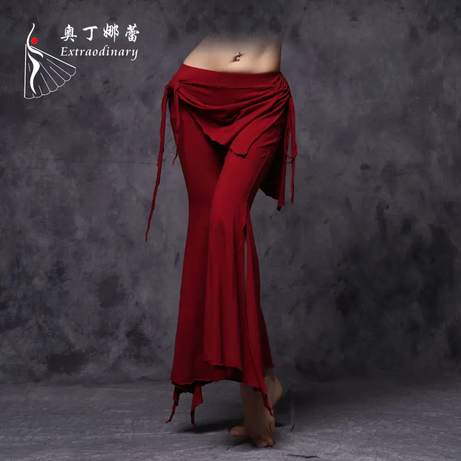 Tribal Belly Dance Costume Cotton Pants For Women