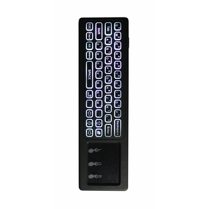 T6 telecomando mouse Dell'aria con tastiera Retroilluminata con funzione di apprendimento IR per Android TV box e Smart TV e di Windows
