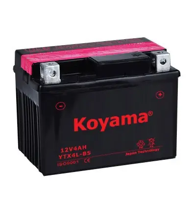 Moto agm YTX4L-BS-4Ah 12V MF batterie 12V batterie moto haute performance