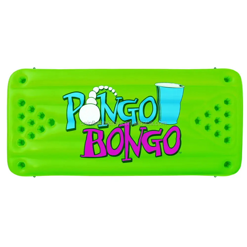 Fabbrica Pongo Bongo Galleggiante Piscina Gonfiabile Bevanda Birra Pong Da Tavolo