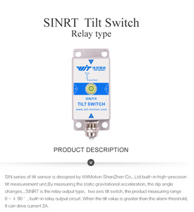 SINRT 2 Axis Industrial Level <strong>Tilt</strong> Angle Measurement Inclinometer Relay Switch Inertial <strong>Sensor</strong> Horizontal/Vertical Installation - Product Image 5