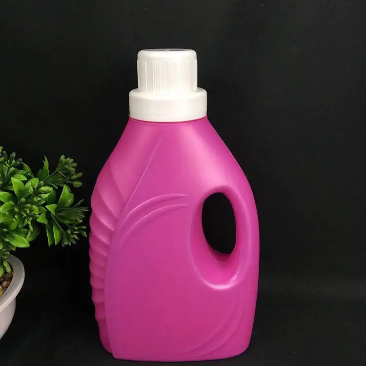 Popolare rosa bottiglia di plastica bottiglia di detersivo liquido detersivo per bucato in fabbrica della porcellana