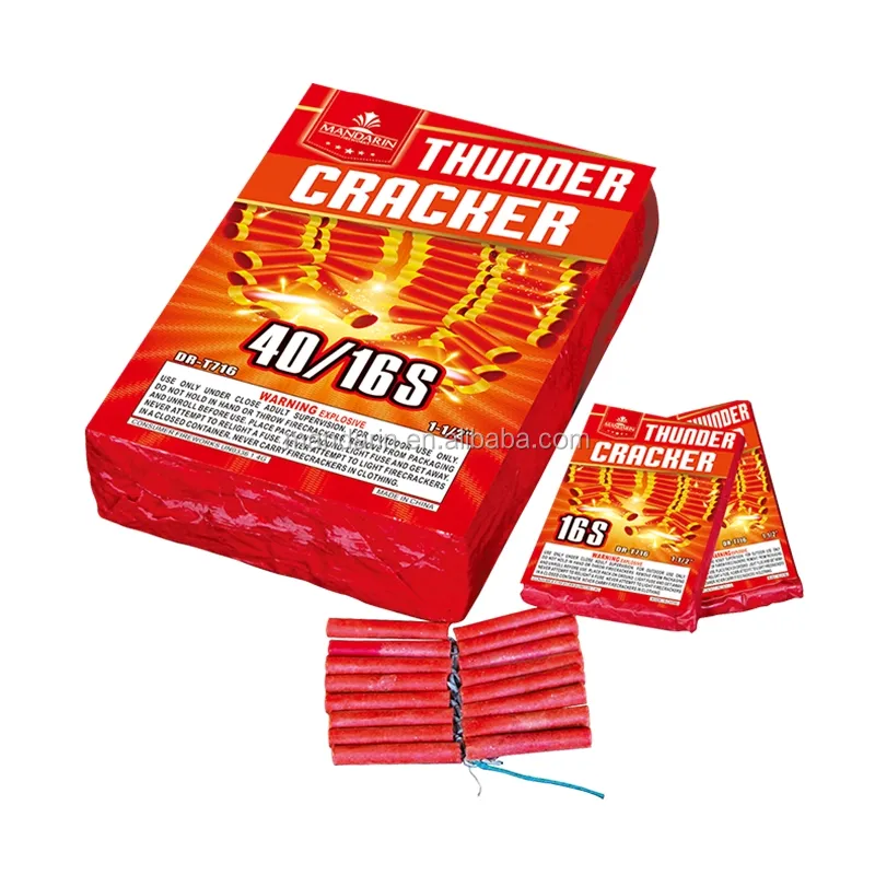 Mandarin all red old classic petardi thunder bomb fuochi d'artificio prezzi petardi lunghi mercun mancis