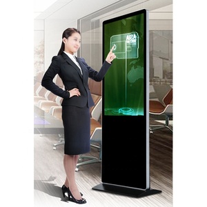 Напольная подставка 43 дюйма TFT LED LCD емкостный сенсорный киоск самообслуживание терминал ПК со встроенным Android или Win10/11 шт. - Product Image 1