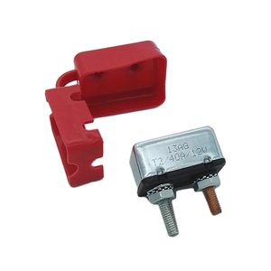 Interruptor de circuito de audio para coche, reinicio manual de 40a 12v DC