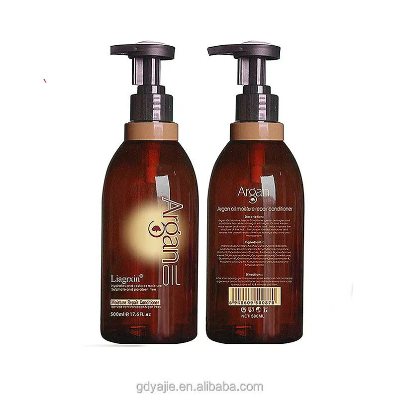 Marrocos óleo de argan orgânica shampoo creme produtos de nomes de shampoo suave para as mulheres ISO MSDS China fábrica