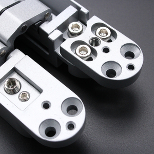 3 <strong>Ways</strong> Adjustable Concealed Hinge for 80 kg Load Capacity Door Invisible Hinge 180 Degree Closing