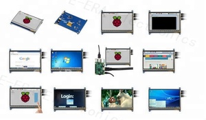 Mini monitor ips raspberry Pi panel tft módulo lvds 640x480 hmi de entrada de 5 pulgadas de pantalla lcd de pantalla