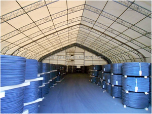 Suihe 5010023DP תעשייתי בד PVC בניין אחסון כיפת אוהל אחסון כבד