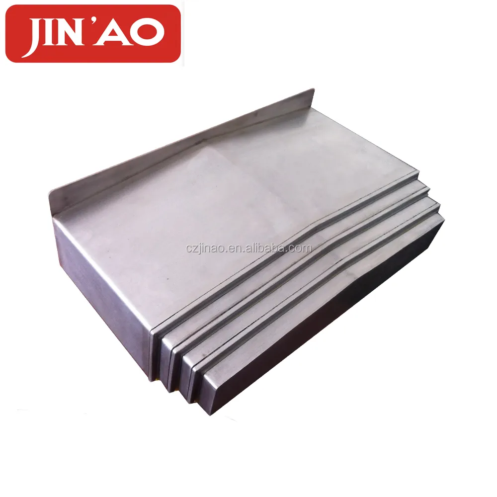 Stainless Steel Retractable Guide Way Bellow Cover