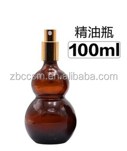 The Best-selling New Type 10ml 30ml 50ml 100ml <strong>Gourd</strong> Type Amber Glass Essential <strong>Oil</strong>, Perfume, Drop Bottle - Product Image 6