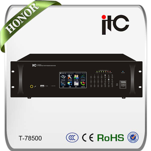 ITC T-78500 на основе <span class=keywords><strong>IP</strong></span> PA Система сетевого аудио усилители 500 Вт для проектов
