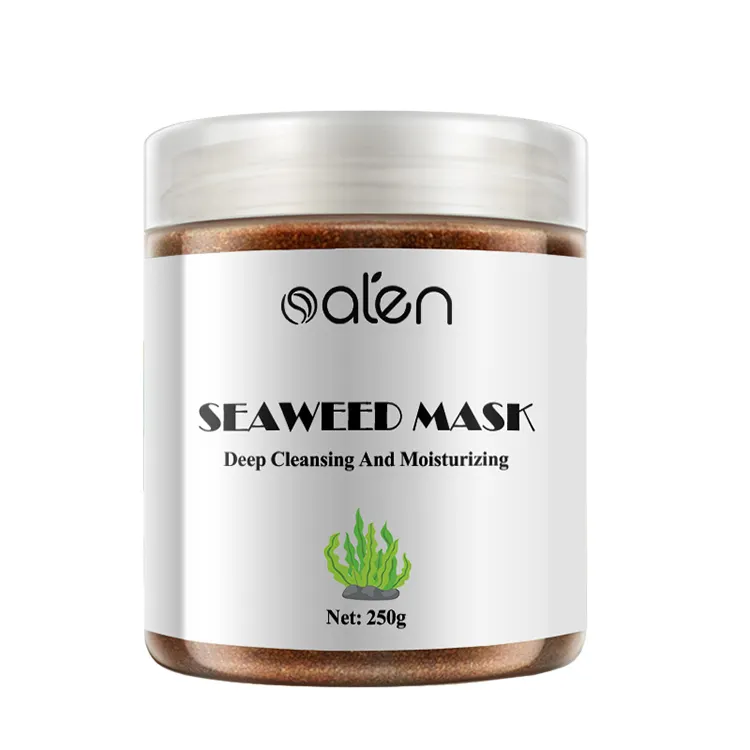Producto de belleza orgánica para el cuidado Facial, limpieza y blanqueamiento de algas marinas en polvo