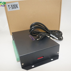 在线实时主控制器 T-500K PC 在线控制 LED 像素控制器 - Product Image 6