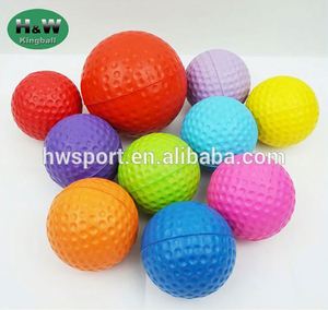 <span class=keywords><strong>2025</strong></span> New OEM biểu tượng tùy chỉnh màu quả bóng golf đàn hồi miếng bọt biển PU bọt thực hành trong nhà số lượng lớn với độ đàn hồi và chất lượng bền - Product Image 2