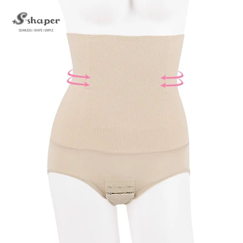 S-SHAPER النساء عالية الخصر مشد ملابس داخلية المنشعب مشبك عالية الخصر المشدات اللباس الداخلي