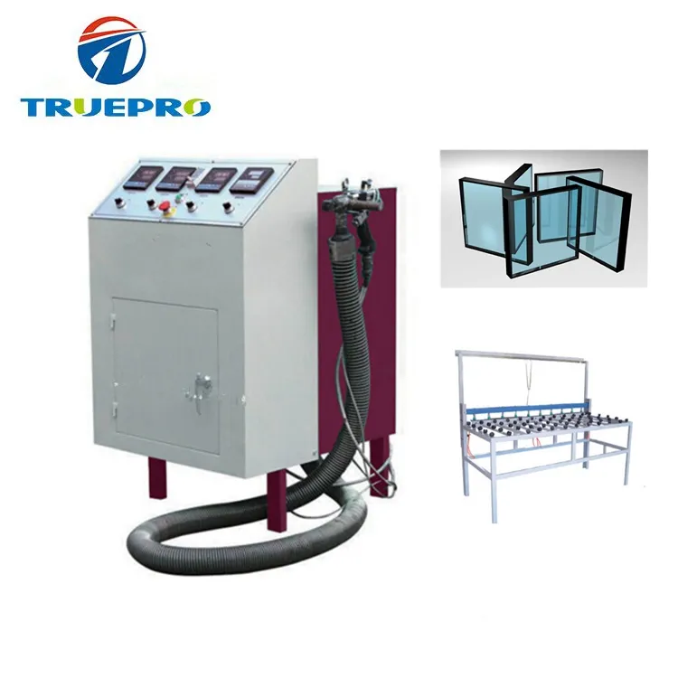 Machine de revêtement adhésif pour verre thermofusible, thermofusible