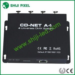 Светодиодный контроллер ARTNET Ethernet DMX 2 4 8 16 universe DMX pixel - Product Image 4