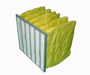 Middle Efficiency HVAC System and Air Conditioning Pocket Type Filtration Synthetic Fiber Air <strong>Filter</strong> <strong>Bag</strong>