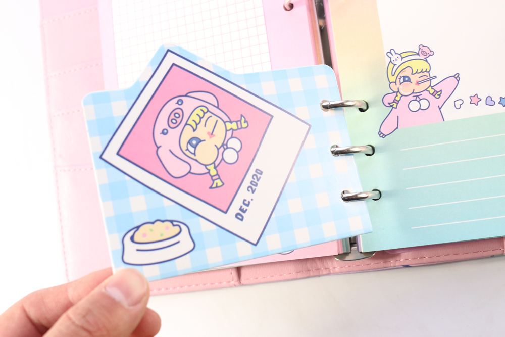 韓国 A6 バインダーカバー リボン ブックカバー 貯金 ピンク 韓国 A6 バインダーカバー リボン ブックカバー 貯金 ピンク a6