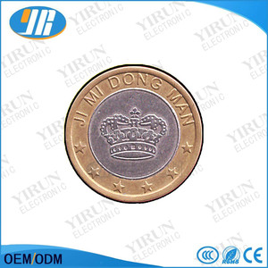 自定义游戏令牌硬币金属硬币便宜的自定义令牌硬币游戏机器 - Product Image 6