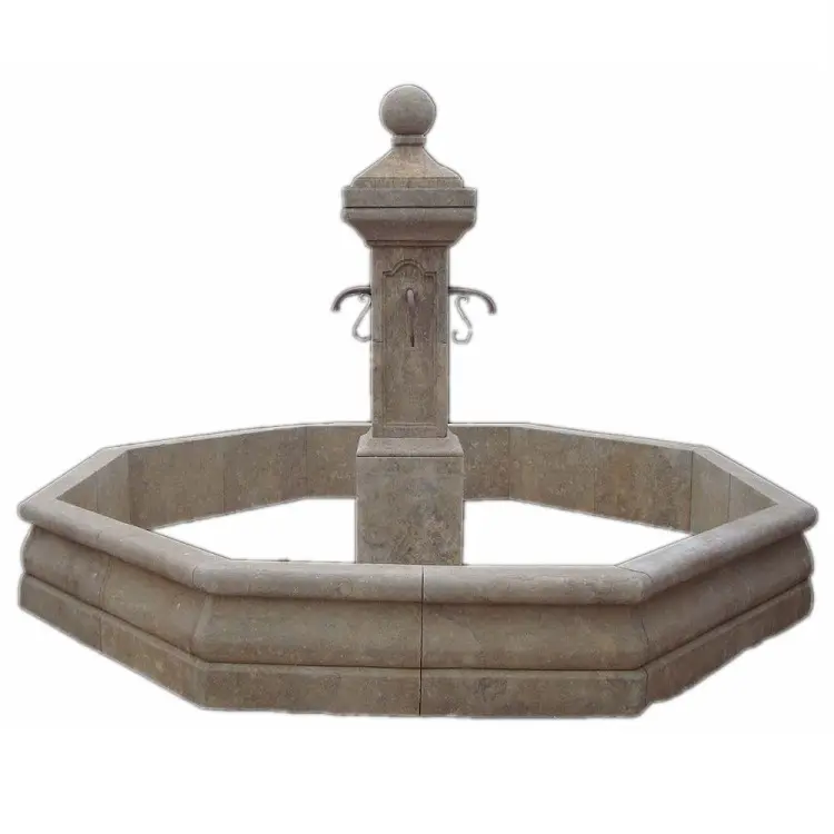 Commercio all'ingrosso Antico Fontana di Acqua di Pietra Giardino Fontana di Marmo
