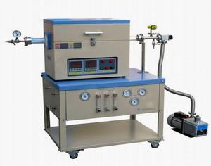 1400 gradi centigradi Tubo A Vuoto di Laboratorio Forno con carburo di silicio elemento riscaldante - Product Image 3