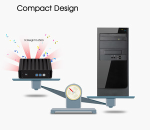 XCY Mini PC Core I5 DDR3 u DDR3 Mini masaüstü oyun bilgisayarı HTPC Win 10 Linux masaüstü bilgisayar - Product Image 3