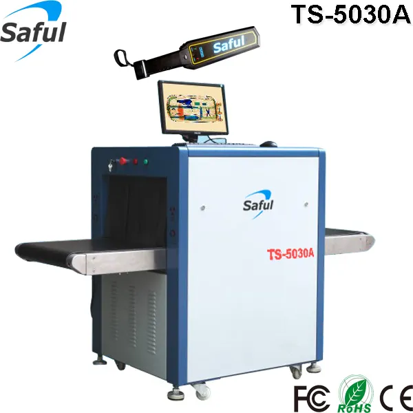 Рентгеновский сканер для багажа размером 500 мм * 300 мм, машина для проверки безопасности