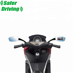 Saferdriving 双镜头 dvr 摩托车摩托车镜子相机录像机摩托车 dvr XY-MD01