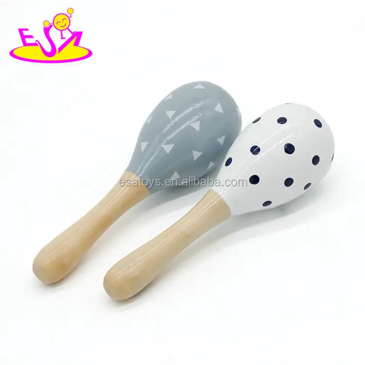 Os melhores vendedores maracas de madeira instrumento shaker para crianças w07i133