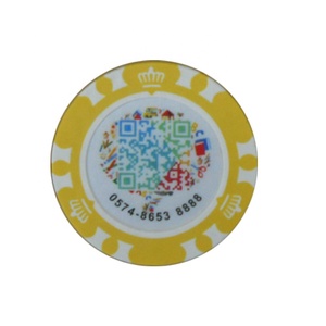 Phiếu Giảm Giá Tokens, Chip Poker Casino Tròn Với Mã QR Của Bạn, Tùy Chỉnh Thực Hiện Khác Nhau Chip Poker Màu - Product Image 2