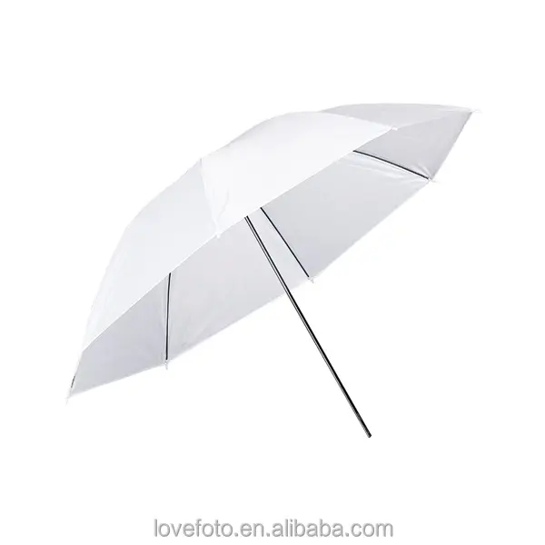 Estúdio de fotografia de 33 ", guarda-chuva branco suave para foto, acessórios de suporte