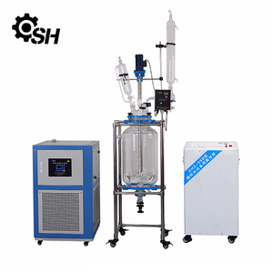 Reattore automatico di vetro borosilicato 30L per il motore componente del nucleo dell'elettrolizzatore - Product Image 4