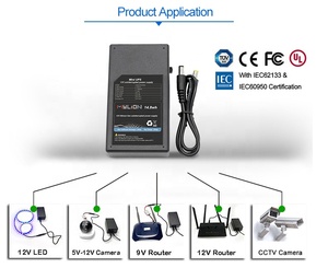 Портативный 12 В DC Mini UPS аккумулятор однофазный онлайн-тип для телекоммуникационного Wi-Fi маршрутизатора безопасности камеры видеонаблюдения - Product Image 4