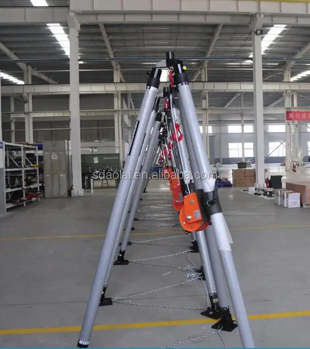 lifting tripods for confined Space Rescue