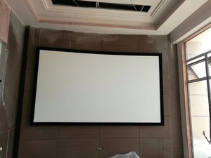 Pantalla curva 4K HD Pantalla de proyección de marco fijo para el hogar Simulador de vuelo portátil y plegable Formato 16:9 - Product Image 3