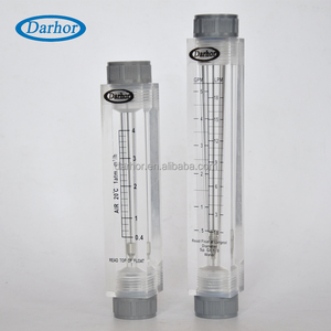 DFG ชุดราคาต่ำน้ำอะคริลิ Rotameter อินไลน์อากาศน้ำไหลเมตร