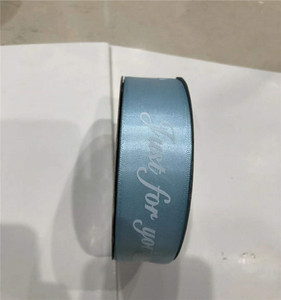 定制印花高品质定制印花标志缎带圆点图案罗缎面料类型 - Product Image 5