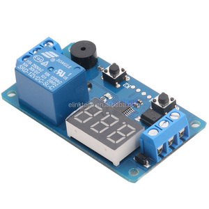 Digital Display A LED Tempo di Ritardo Relè Consiglio Modulo DC 12 V Timer Programmabile Interruttore Trigger PLC di Automazione di Controllo Auto Buzzer - Product Image 2