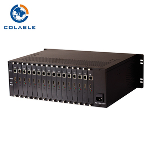 Soluzione IPTV Encoder 16 HD IP di uscita Hardware per Il Software Multimediale In Streaming Server COL7116H