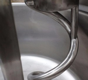 Double Action Double Speed Micro-panel <strong>8</strong> KG Small Spiral Dough <strong>Mixer</strong> for Bakery - Product Image 4