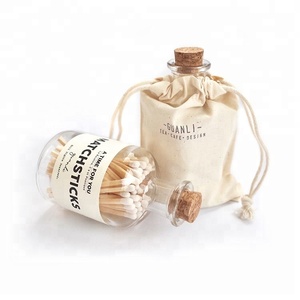 Long Wooden <strong>Matches</strong> in Bottle with Label <strong>Matches</strong> Jar with <strong>Match</strong> Striker Paper - Product Image 2