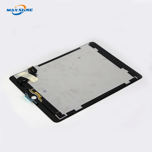 Pantalla LCD de 9,7 pulgadas con botón de inicio para iPad Air 2, digitalizador de pantalla táctil, color negro, A1566, A1567