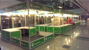 Estructura de stand del sistema R8/Octonorm, Exhibition Shell Schene Booth 3X3 para Feria y evento, proveedor de estructura de stand justo - Product Image 5