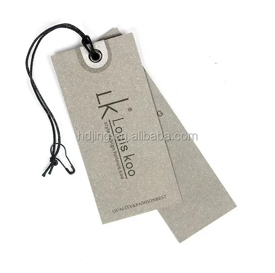 China Fancy Gold Stamp ing Handmade Schmuck Hang Tags